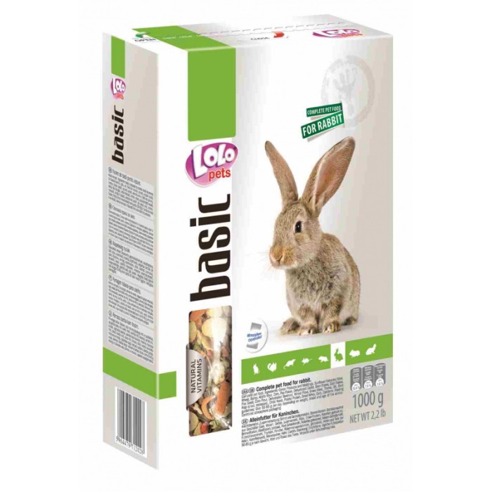 "Lolopets" Корм для кролика 1кг 